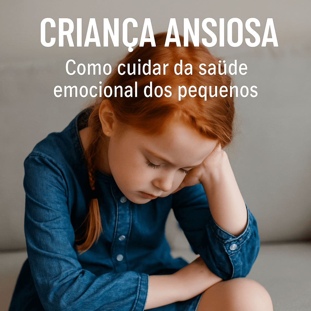 Ansiedade infantil é mais comum do que parece