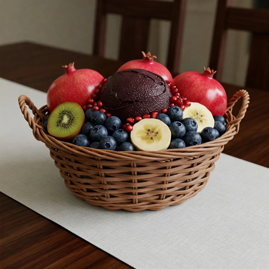 cesto de frutas