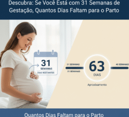 Descubra: Se Você Está com 31 Semanas de Gestação, Quantos Dias Faltam para o Parto?