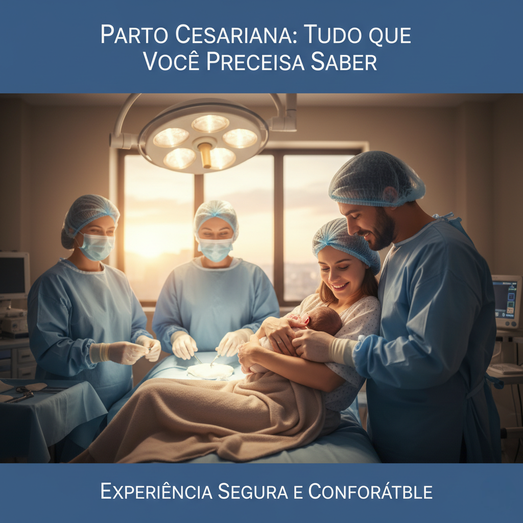 Parto Cesariana Tudo que Você Precisa Saber para uma Experiência Segura e Confortável
